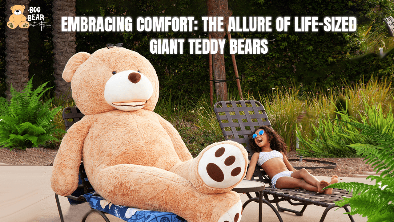 Life size teddy bears