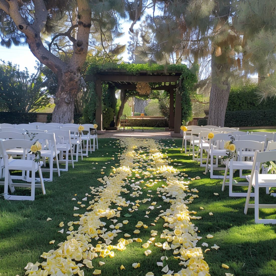 1250 Yellow Rose Petals | Real Fresh | $50 | Boo Bear Factory (Flower Ad-On)