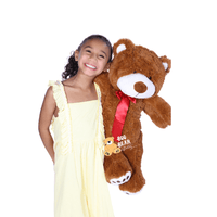 Thumbnail for 2ft Teddy Bear Dark Brown