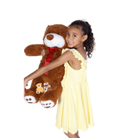 Thumbnail for 2ft Teddy Bear Dark Brown