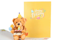 Thumbnail for Happy Birthday Pop Up Card (Flower Ad-On)