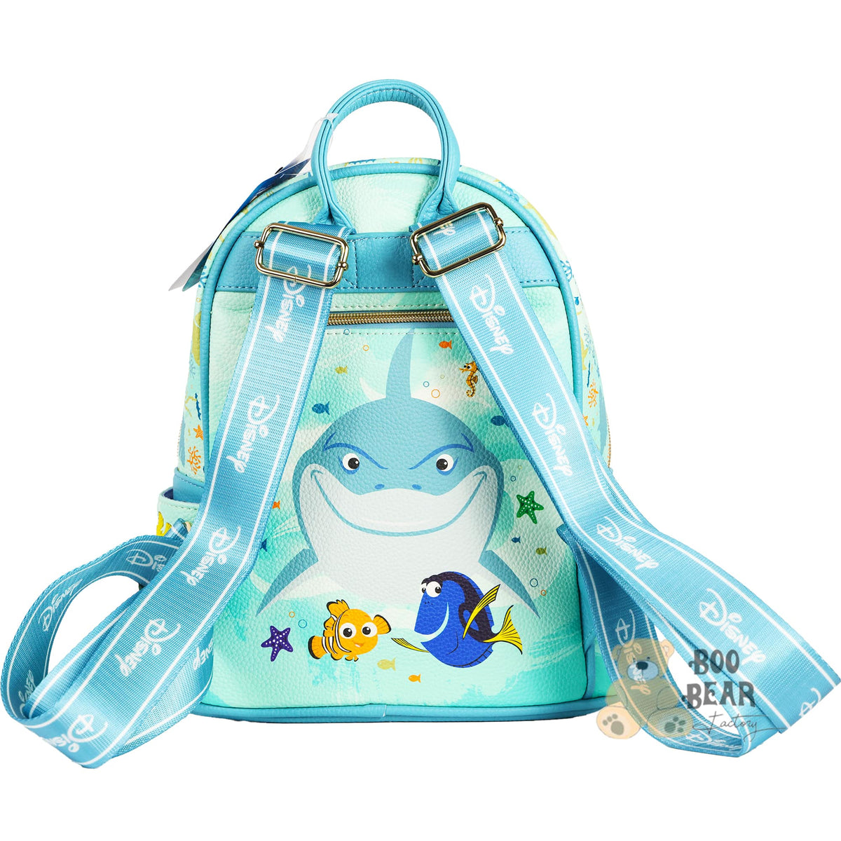 Loungefly top Disney Nemo Finding Dory Teal Mini Backpack