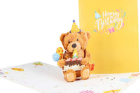 Thumbnail for Happy Birthday Pop Up Card (Flower Ad-On)
