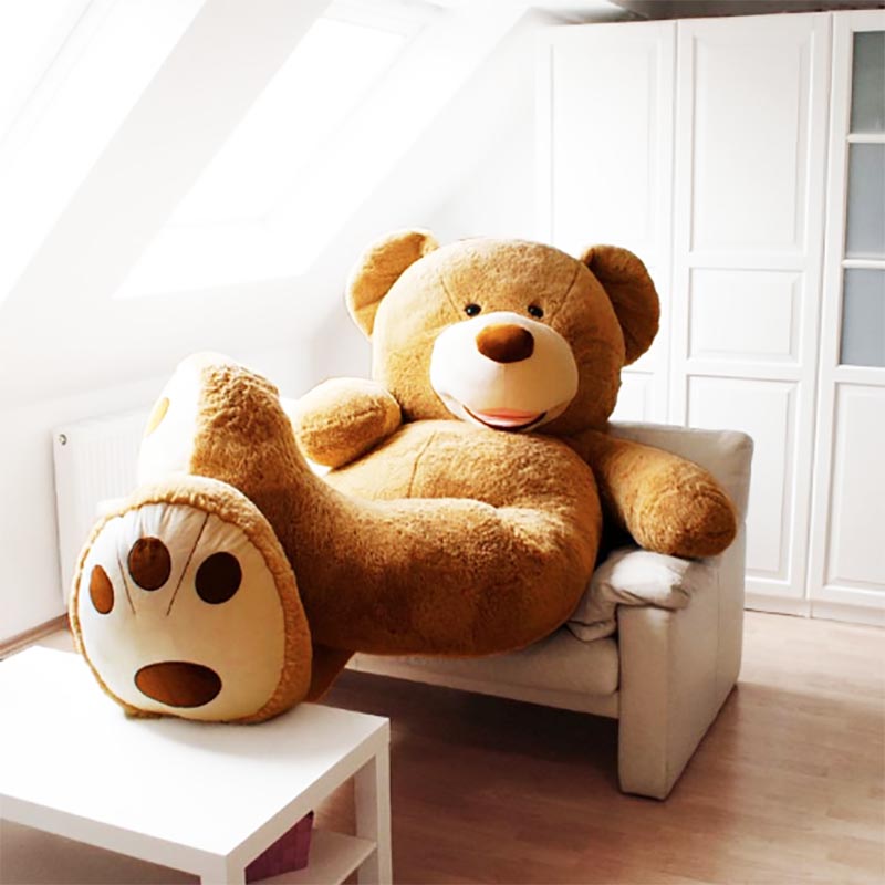 Life size teddy bear