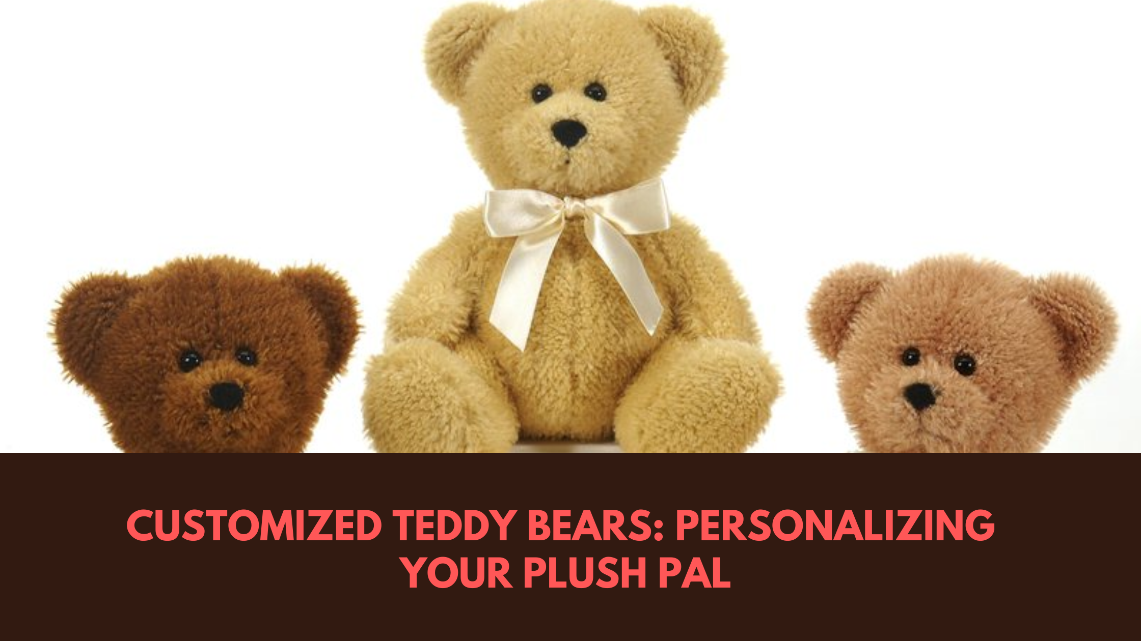 Customized Teddy Bears: Personalizing Your Plush Pal