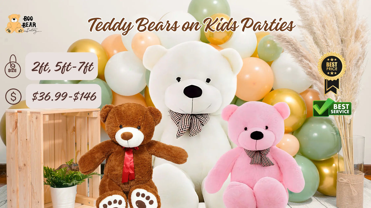 Teddy Bears for Kids Party - BooBear Factory - Boo Bear