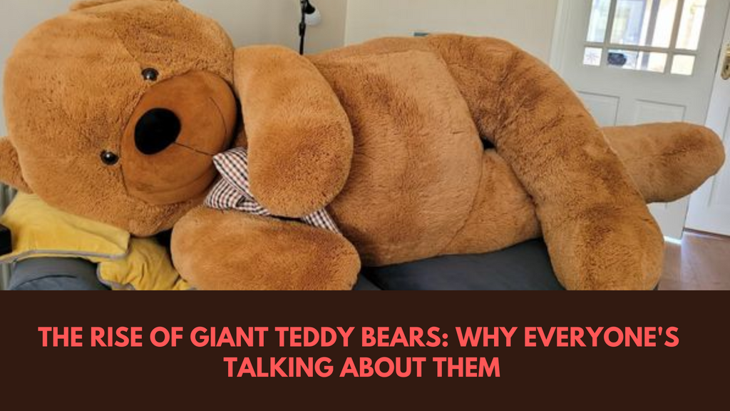 The Rise of Giant Teddy Bears Why Everyone's Talking About Them Boo Bear