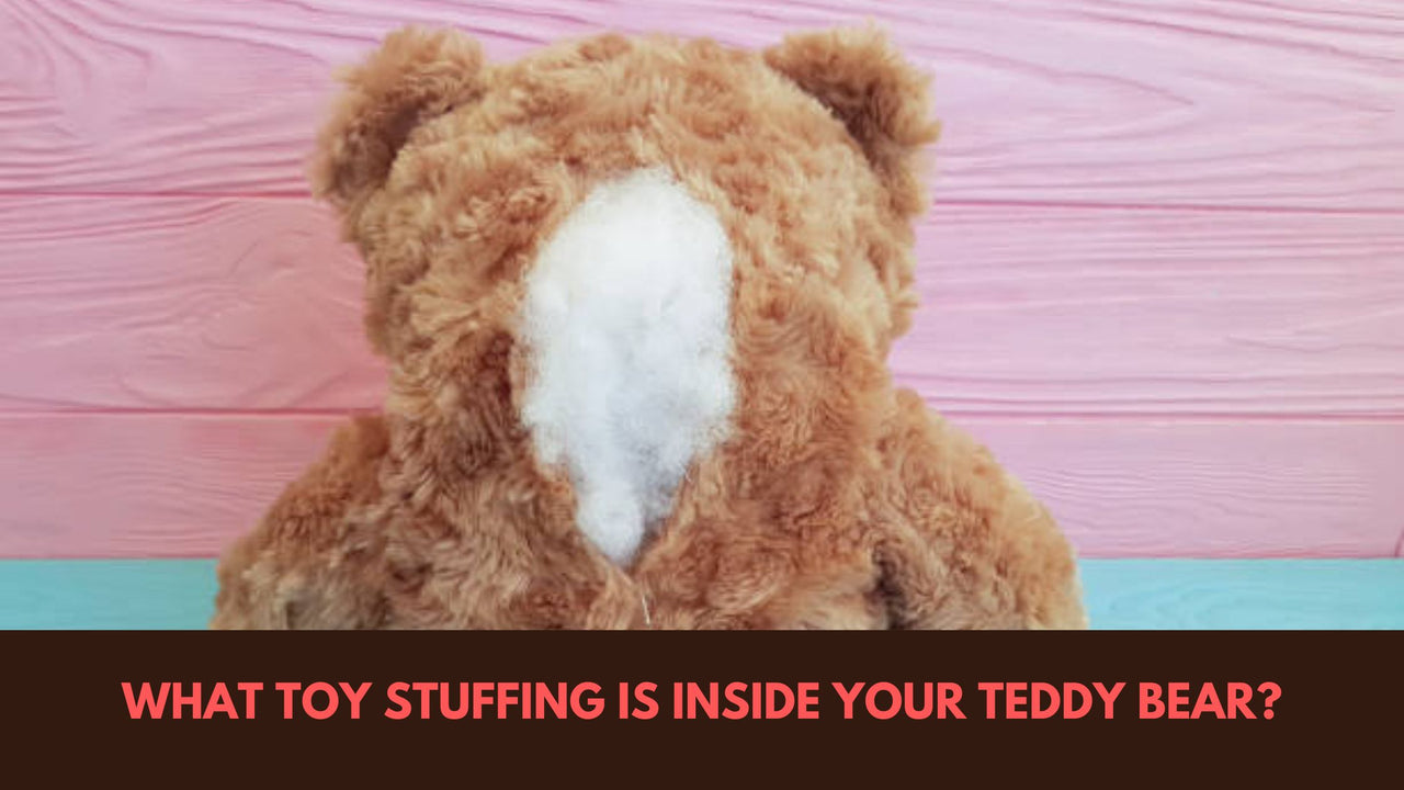 teddy bear inside party balloon for valentines day