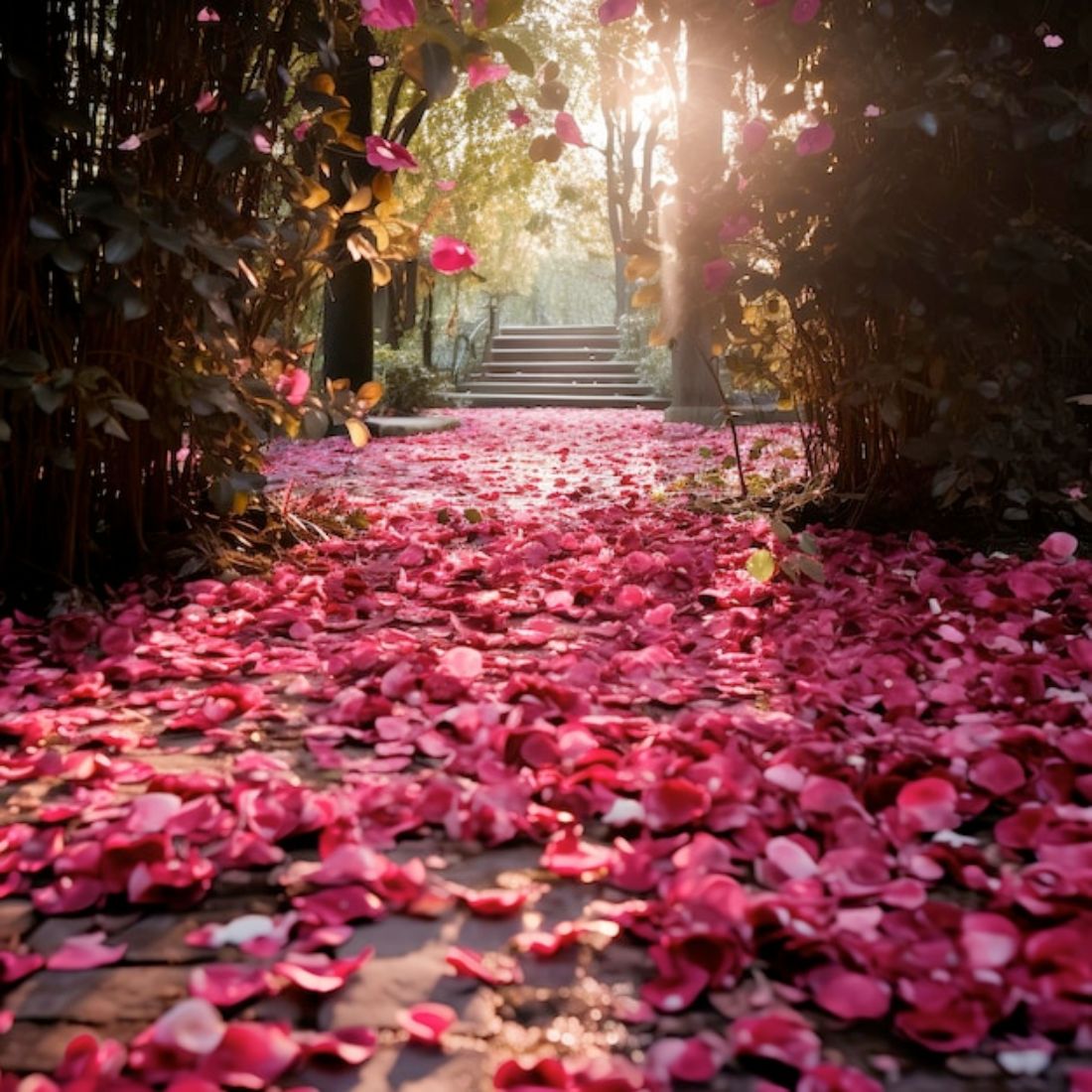 1250 Pink Rose Petals | Real Fresh | $50 | Boo Bear Factory (Flower Ad
