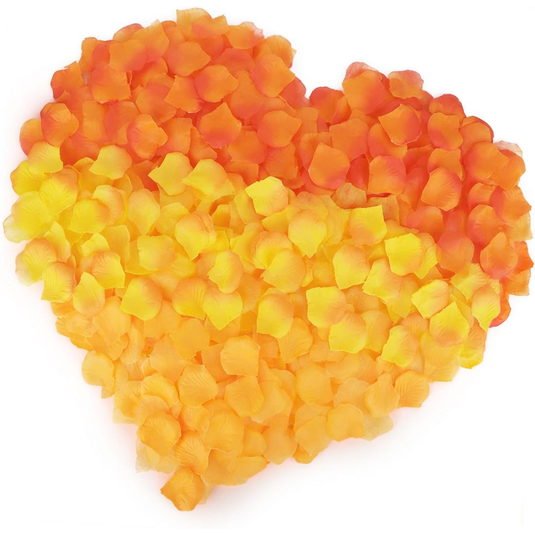 400 Orange Rose Petals | Real Fresh | $23.99 | Boo Bear Factory