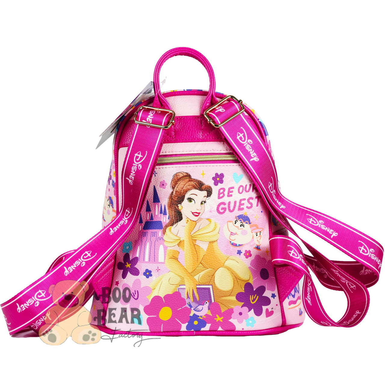 Beauty and Beast Disney Backpack Backview