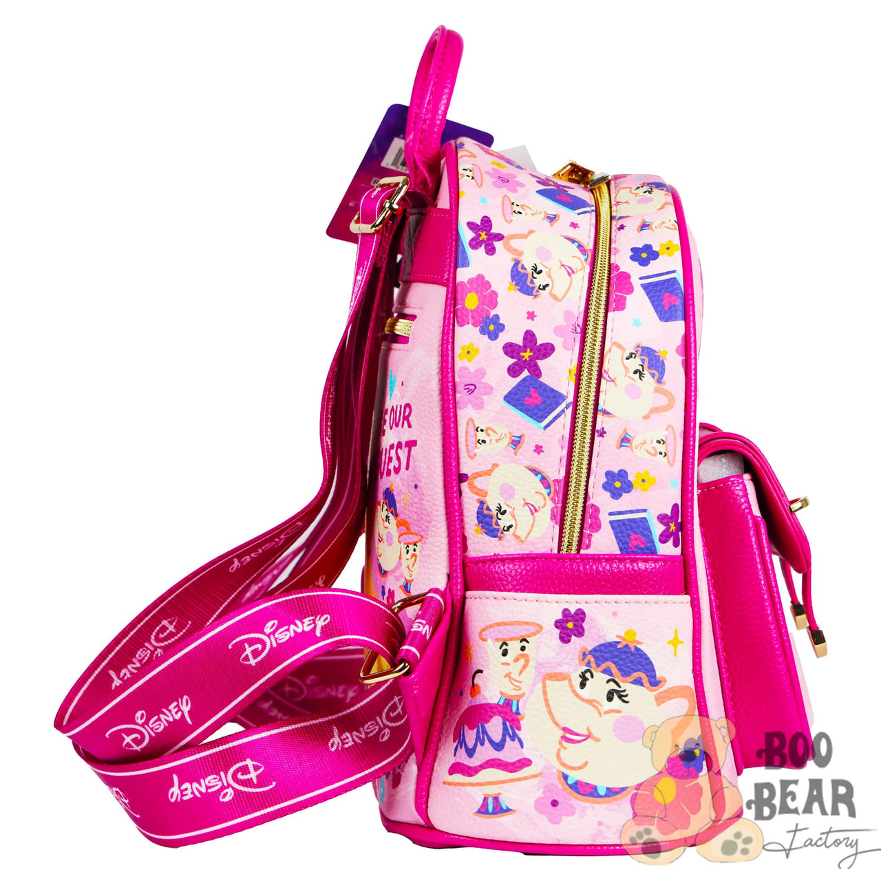 Beauty and Beast Disney Backpack right