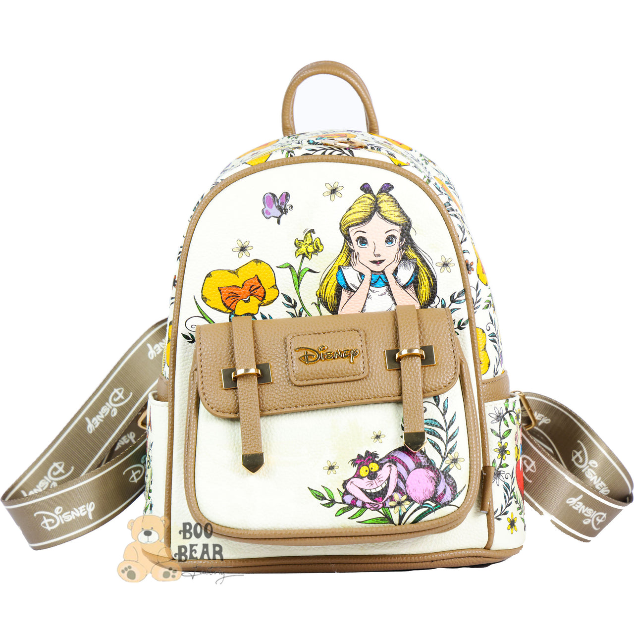 Disney Alice and Wonderland Leather Backpack