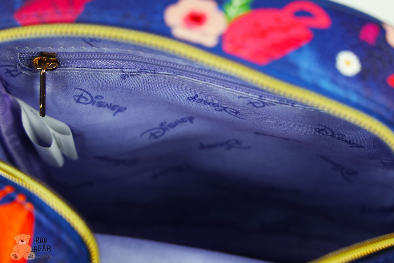 Disney Alice in Wonderland Crossbody Bag Blue