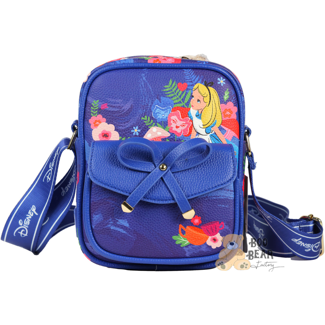 Disney Alice in Wonderland Crossbody Bag Blue