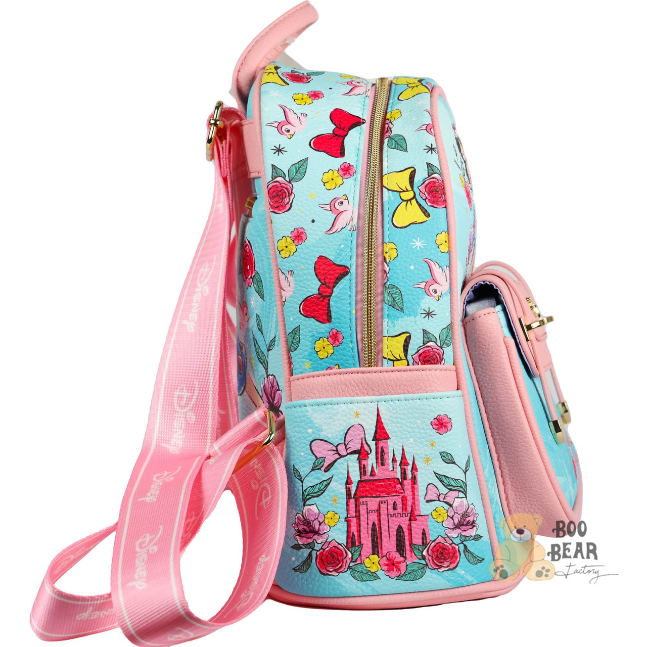 Disney Snow White leather Backpack right