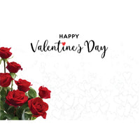 Thumbnail for Happy Valentines Day Roses Note Card