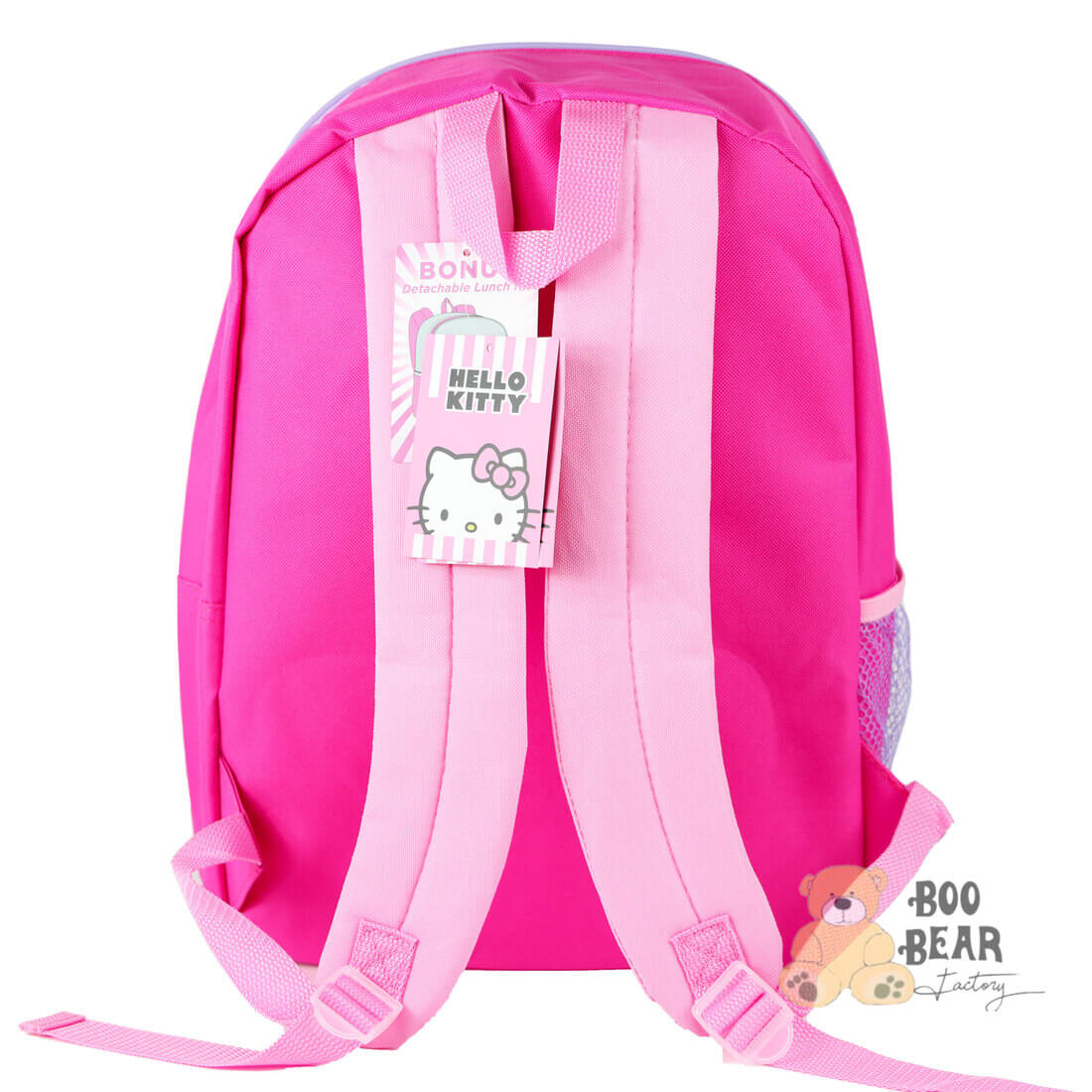 Hello Kitty Backpack with LunchPad Backview