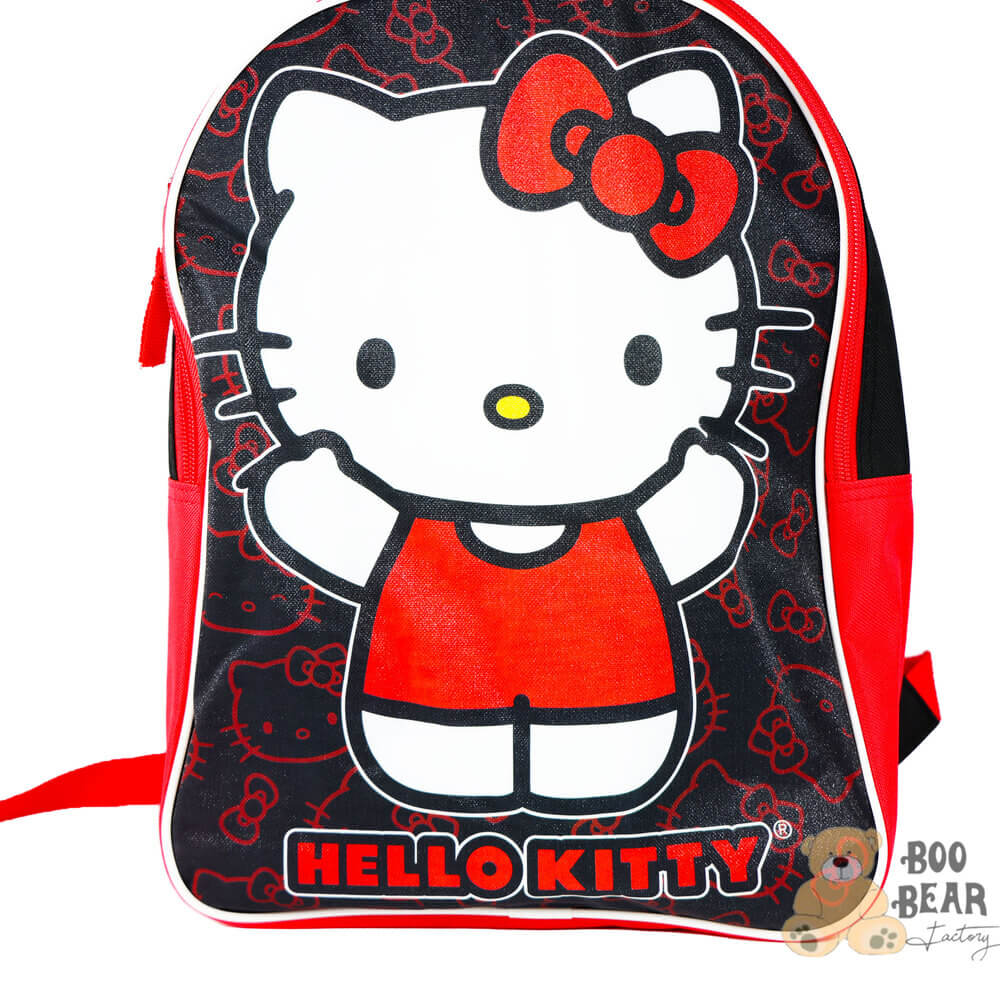 Hello Kitty Black Red Backpack
