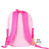 Thumbnail for Hello Kitty Bows and Stripes Backpack with One Front Pocket Pink Back