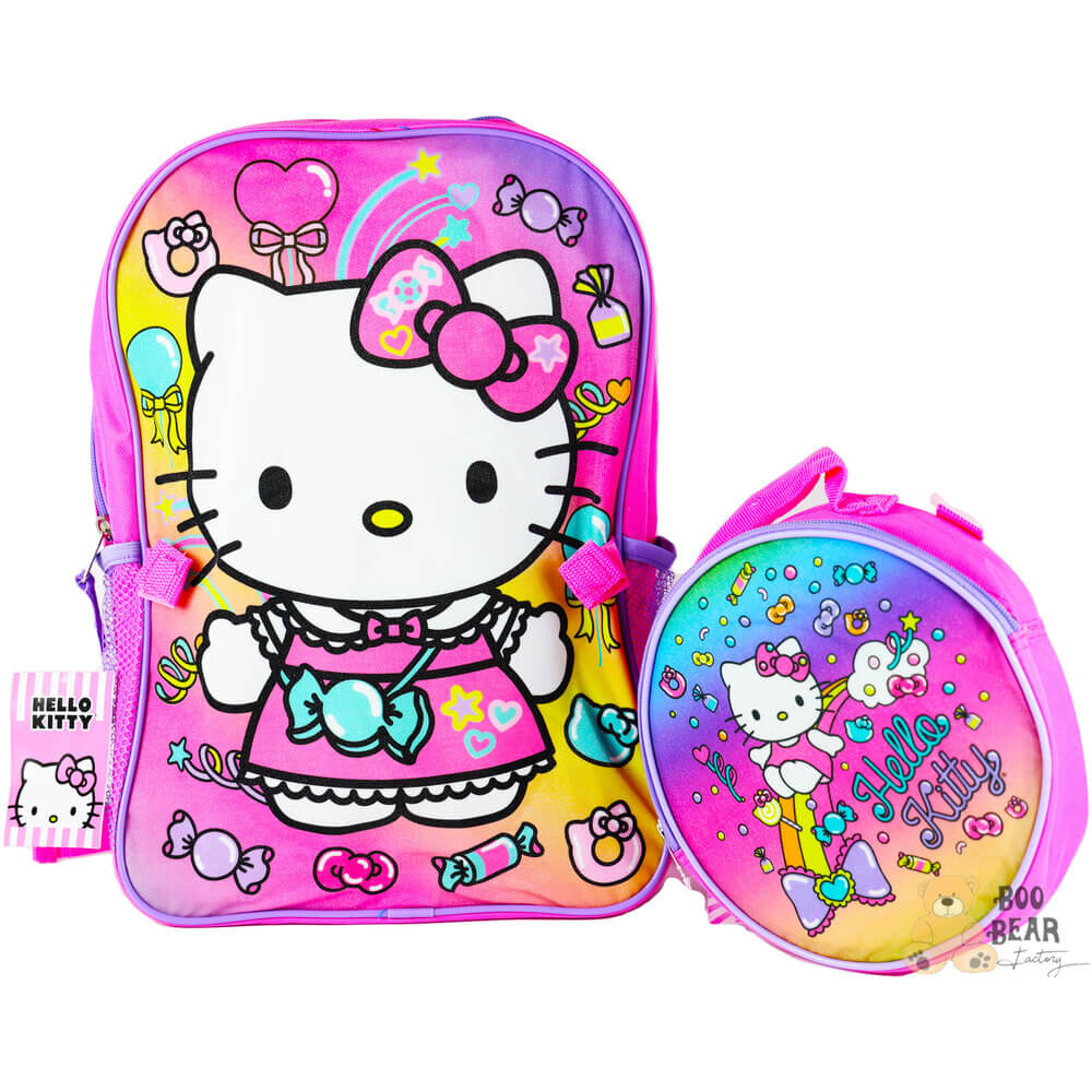 Hello Kitty Candy BackPack with Lunchbag