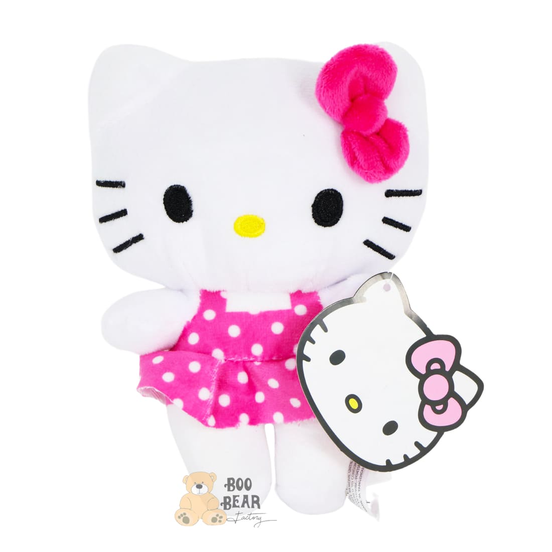 Hello Kitty Cute Polka Dot Dress Plush Toy
