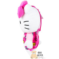 Thumbnail for Hello Kitty Plush Backpack with Heart Shaped Prints Left