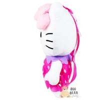 Thumbnail for Hello Kitty Plush Backpack with Polka Dots Dress Left