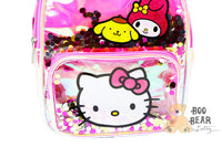 Thumbnail for Hello Kitty Shakies Girls Mini Backpack Pink Closeup