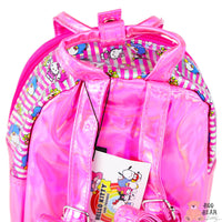 Thumbnail for Hello Kitty and Friends Mini Backpack Pink Tote Bag Purse Backcloseup