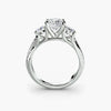 Three-Stone with Pavé Band 2