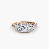 Thumbnail for Three-Stone with Pavé Band 3