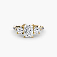 Thumbnail for Three-Stone with Pavé Band 3