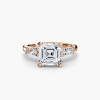 Thumbnail for The Floral Accent Solitaire