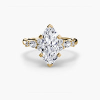 Thumbnail for The Floral Accent Solitaire