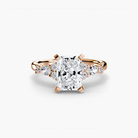 Thumbnail for The Floral Accent Solitaire