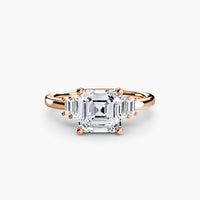 Thumbnail for Baguette Accent Solitaire