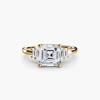 Thumbnail for Baguette Accent Solitaire