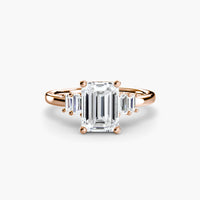 Thumbnail for Baguette Accent Solitaire