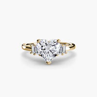 Thumbnail for Baguette Accent Solitaire