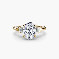Thumbnail for Baguette Accent Solitaire