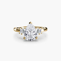 Thumbnail for Baguette Accent Solitaire