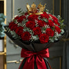 Red Roses Bouquet Fresh Red Roses Flowers | Boo Bear Factory