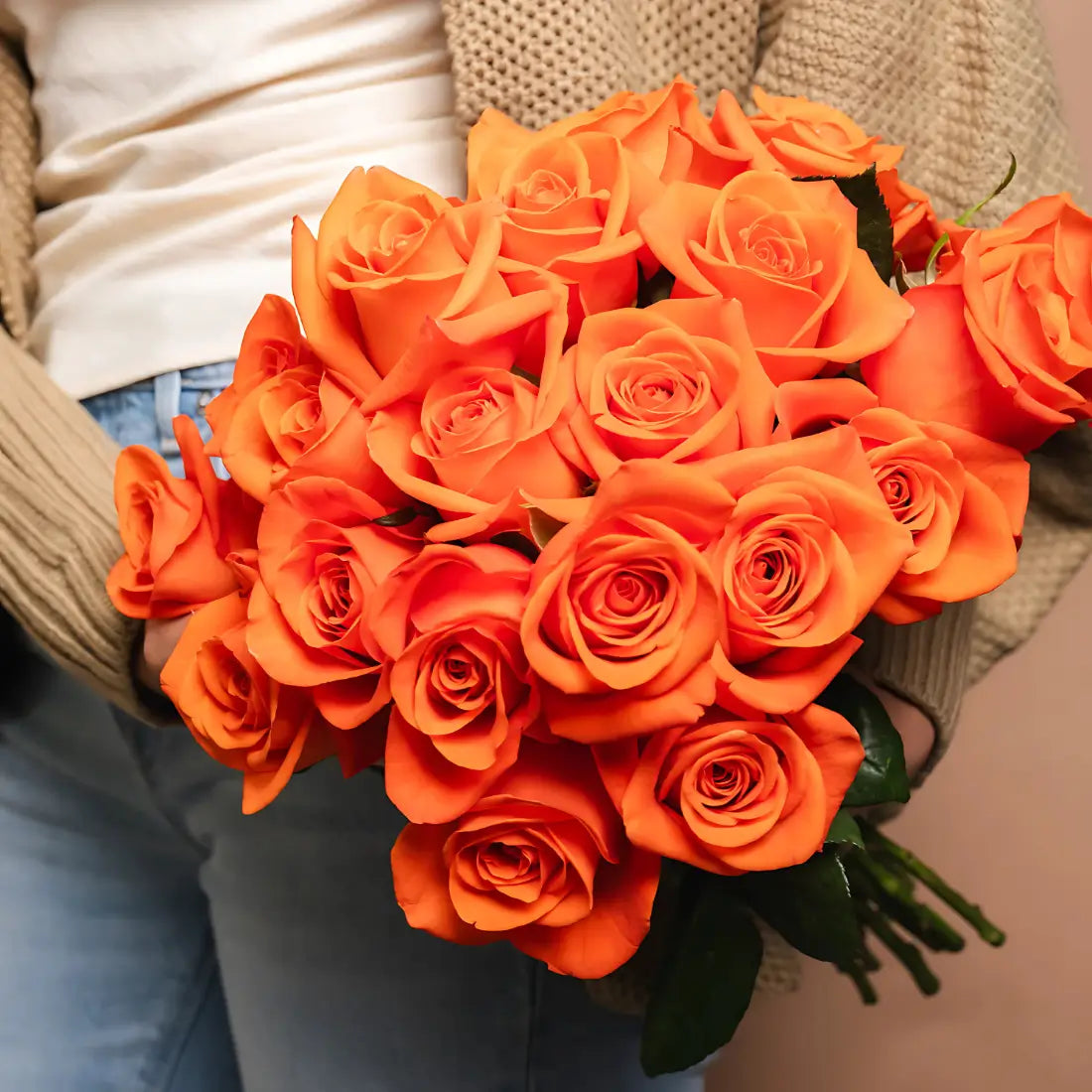 Roses In Orange