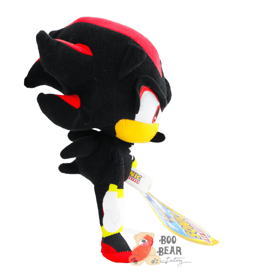 Sonic Shadow The Hedgehog Plush  Toy sideview