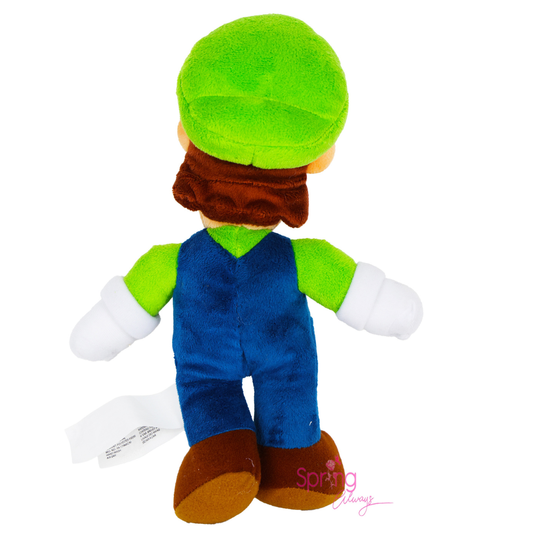 Super Mario Luigi Plush Toy back