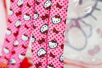 Thumbnail for Transparent Red Hello Kitty BackPack Shoulderscloseup