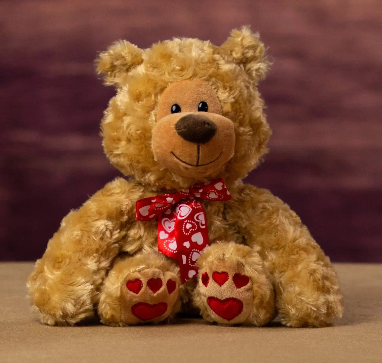 Valentines Teddy Bear Beige