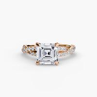 Thumbnail for The Twisted Pavé Solitaire