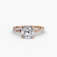 Thumbnail for The Twisted Pavé Solitaire